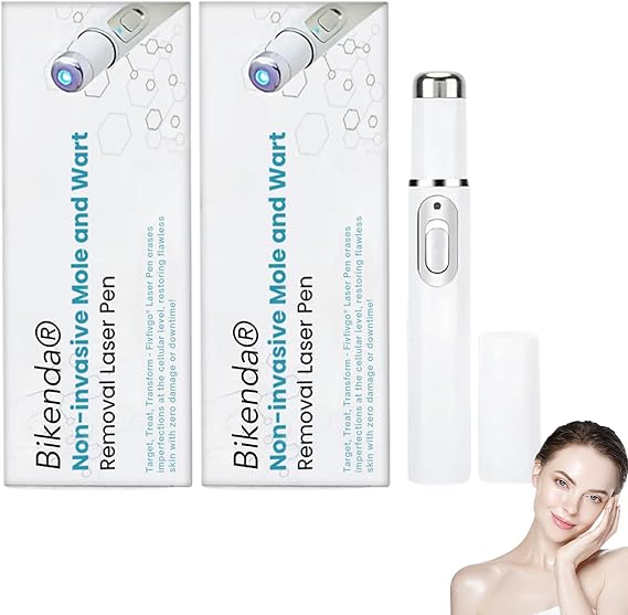 Non-Invasive Acne & Wart Removal Laser Pen with Heating (No Side Effect)